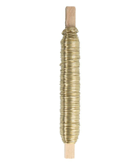 Deko Lackdraht gold