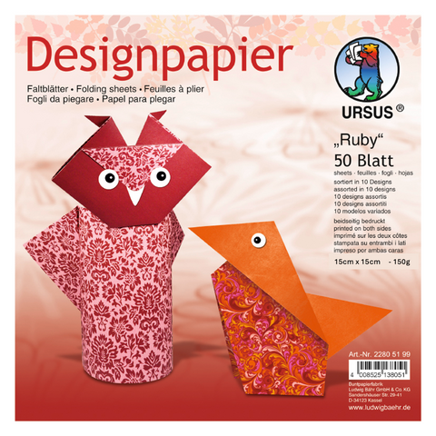 Schmetterling Origami Papier
