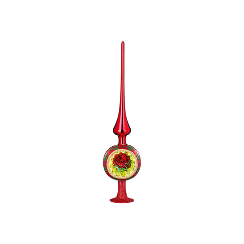 Funkelnder Reflex rot glanz