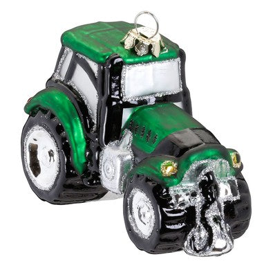 Traktor grün, 6 cm