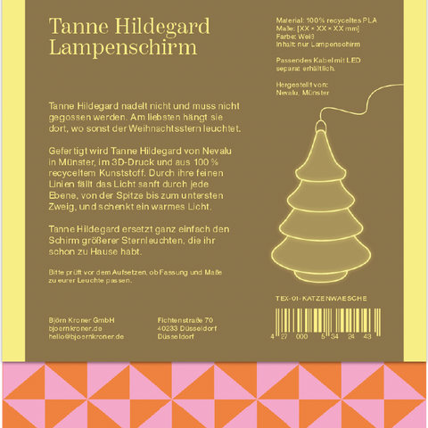 Tanne Hildegard Lampenschirm
