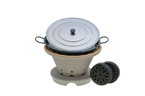 Denk Keramik Bratfeuer Set