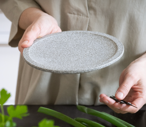 Denk Keramik Mikrogarten Ernteteller Rund