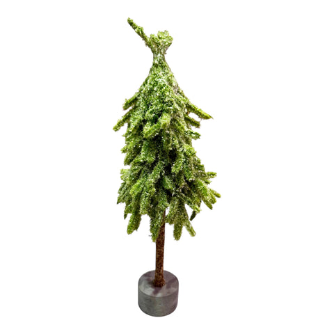 Minibaum im frostigen Grün