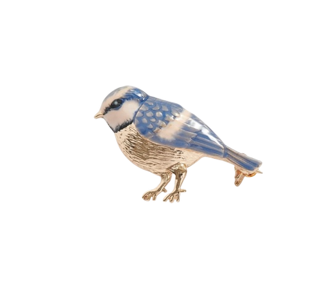 Emaille Broschen aus England