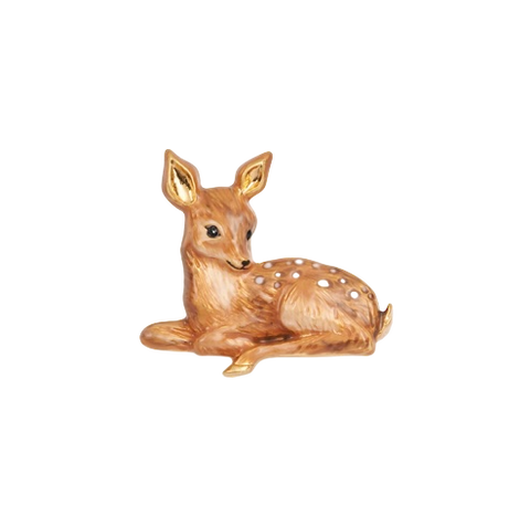 Emaille Broschen aus England