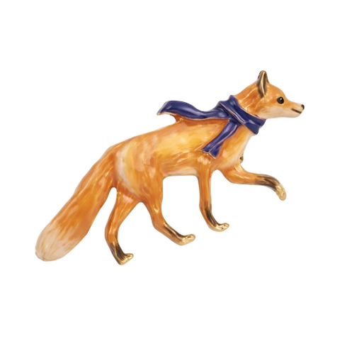 Emaille Broschen aus England