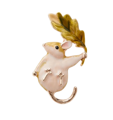 Emaille Broschen aus England