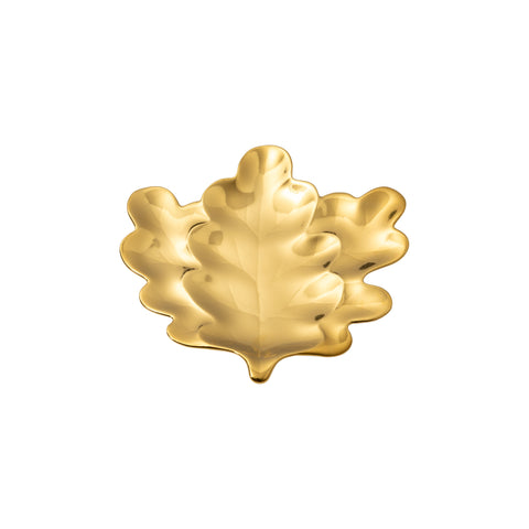 Blattschalen aus feinem Steinzeug