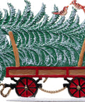 Wagen mit Baum