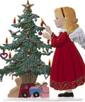 Engel mit Tannenbaum