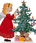 Engel mit Tannenbaum