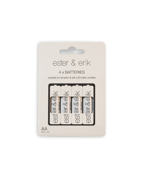 ester & erik Batterien AA / AAA (4er Pack)