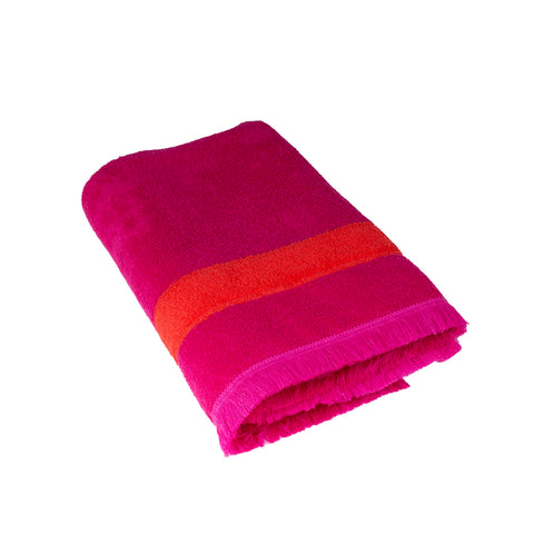 Fresh Frottee Towel with Fringes